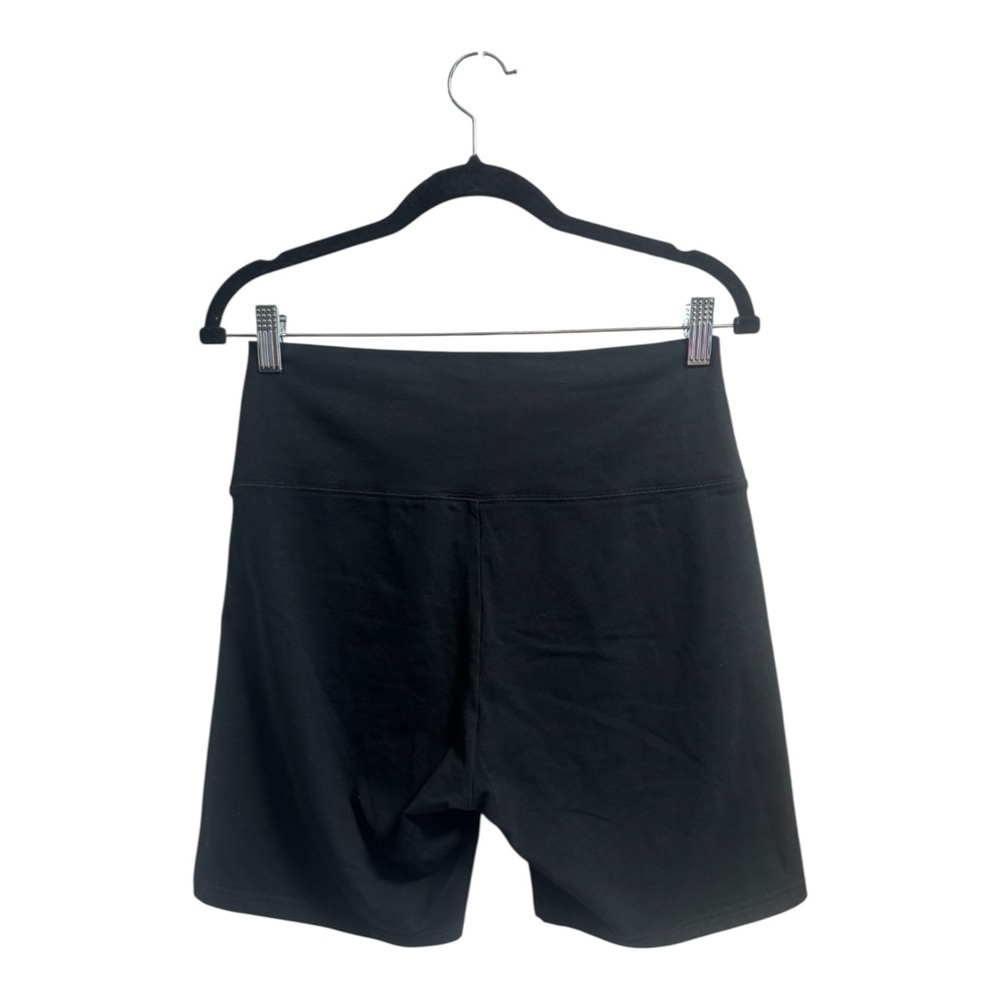 Offline by Aerie Black Biker Shorts Size L High Rise Stretch Activewear - Picture 2 of 3